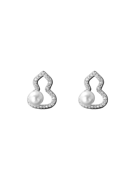 PEARL GOURD EARRINGS