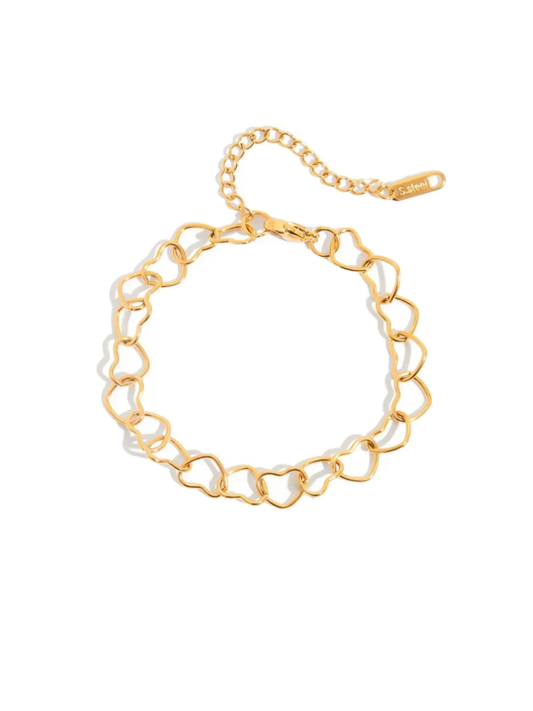 HOLLOW HEART BRACELET