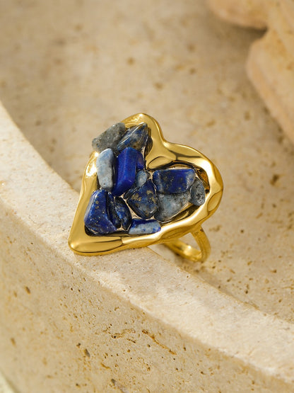 NATURAL GEMSTONE RING