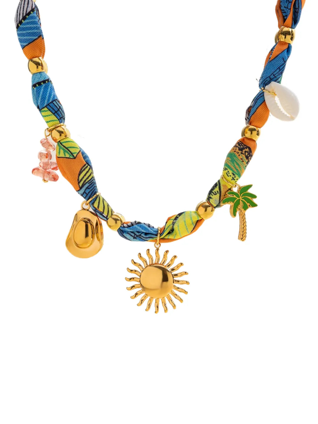 VACATION SCARF NECKLACE