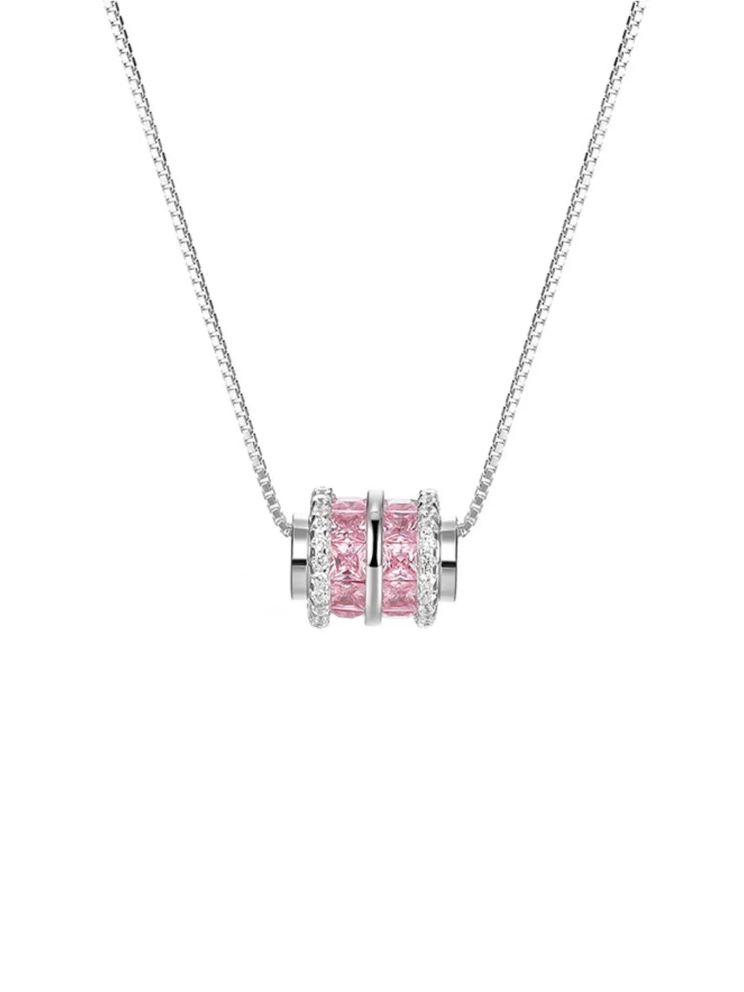 PINK CZ WAIST NECKLACE