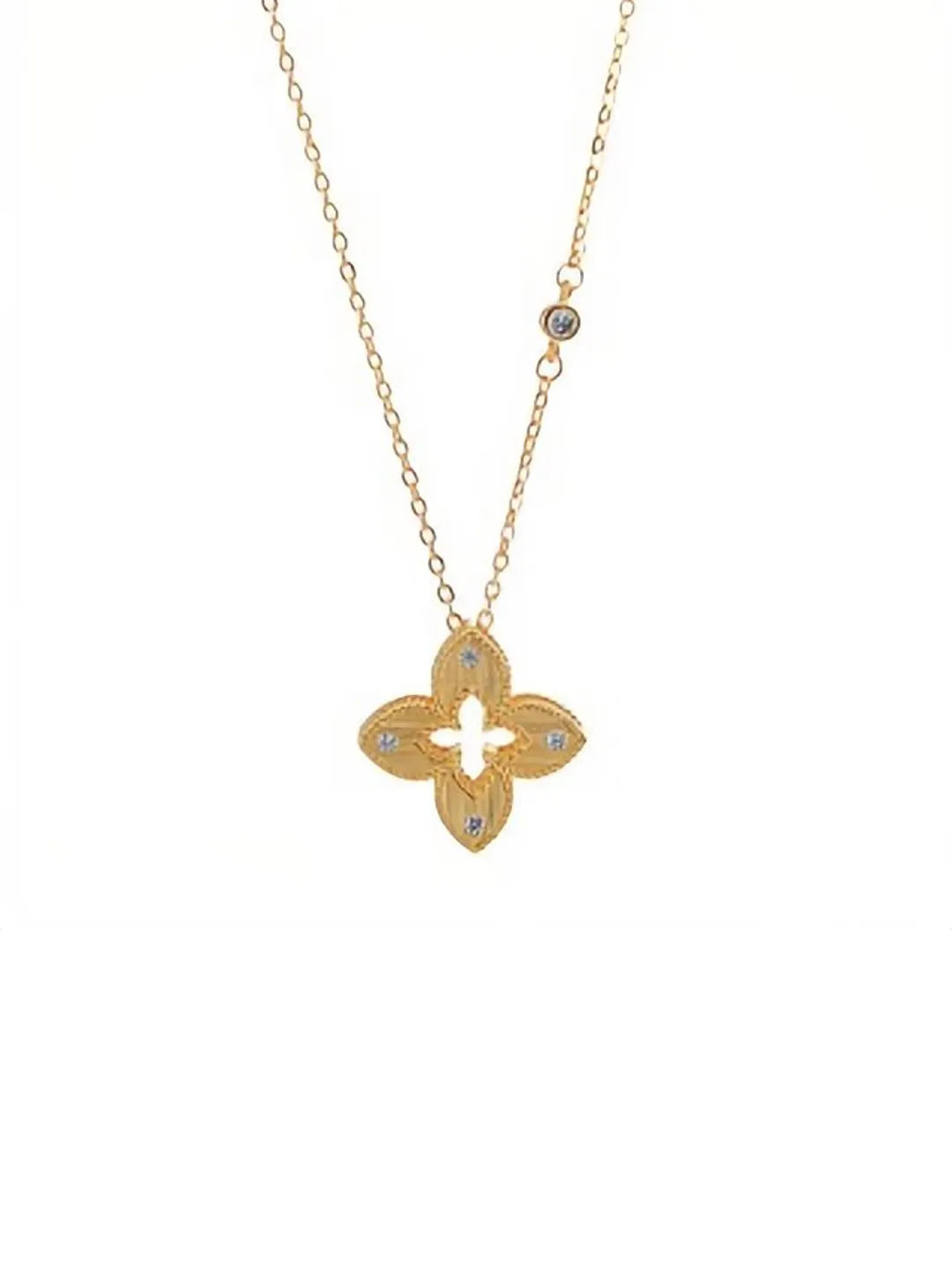 FOUR-LEAF CLOVER NECKLACE