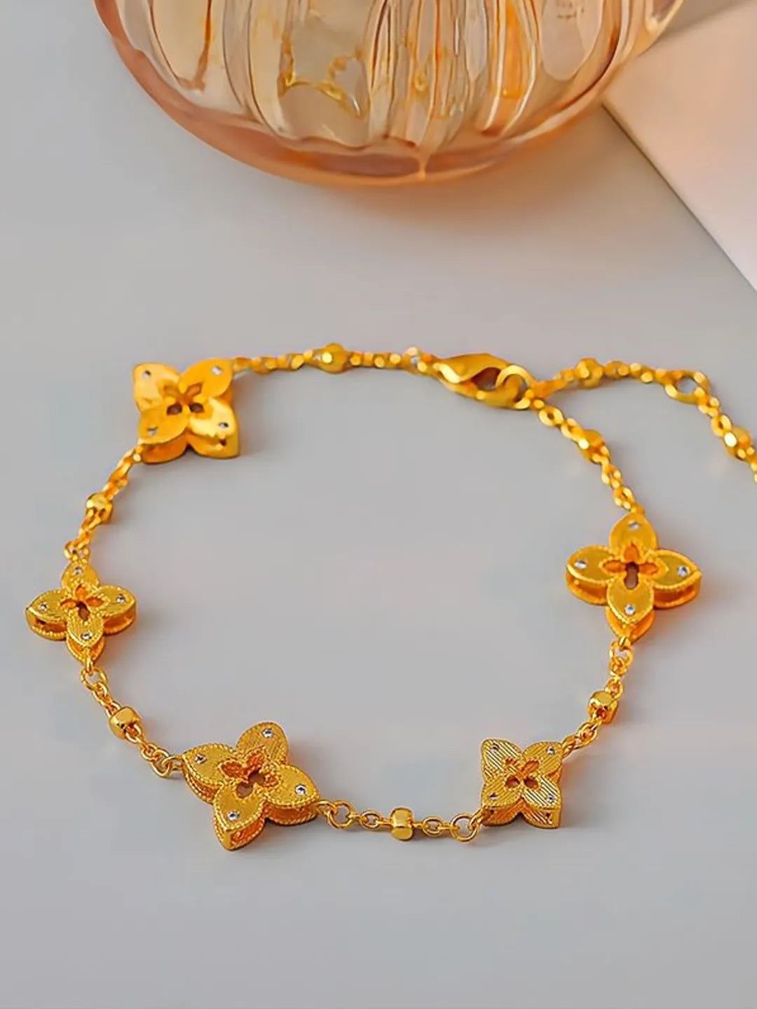 FOUR-LEAF CLOVER BRACELET