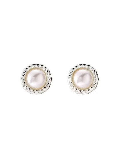 MOONWAVE PEARL EARRINGS