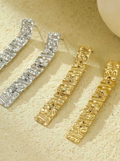 VINTAGE HAMMERED EARRINGS