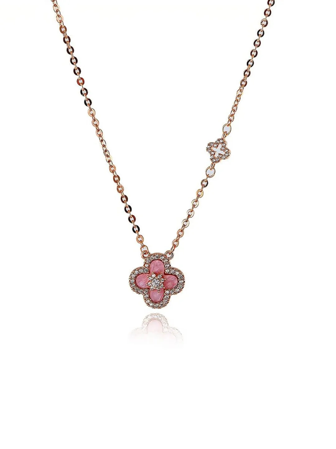 FOUR-LEAF CLOVER NECKLACE