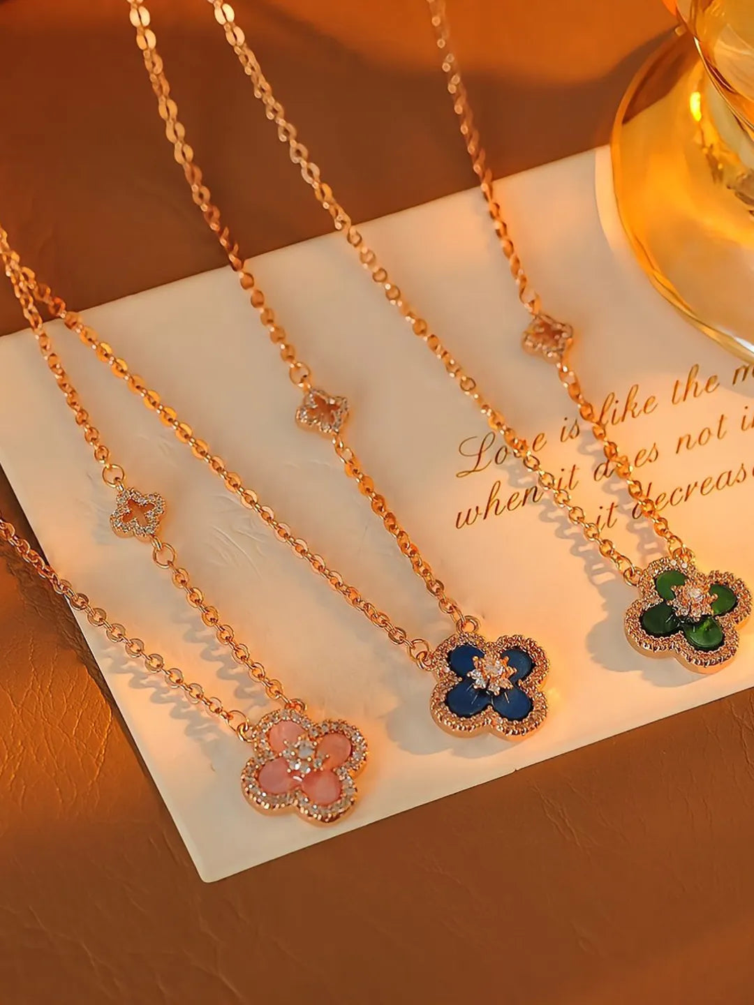 FOUR-LEAF CLOVER NECKLACE