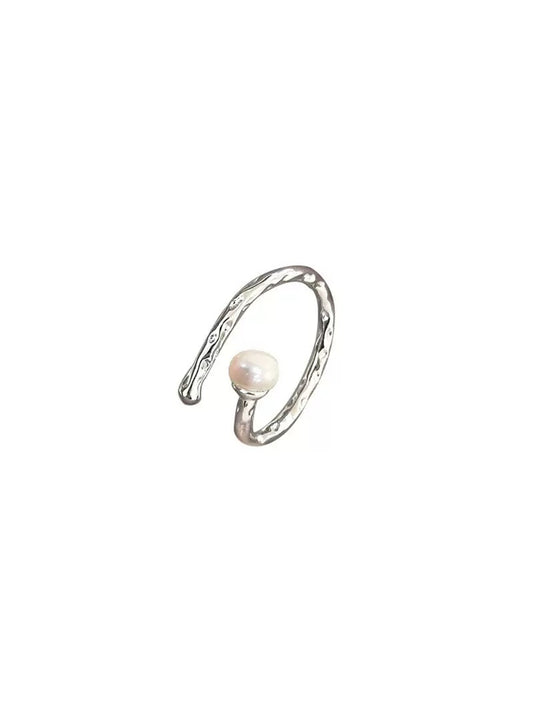 FLORAL PEARL RING SET