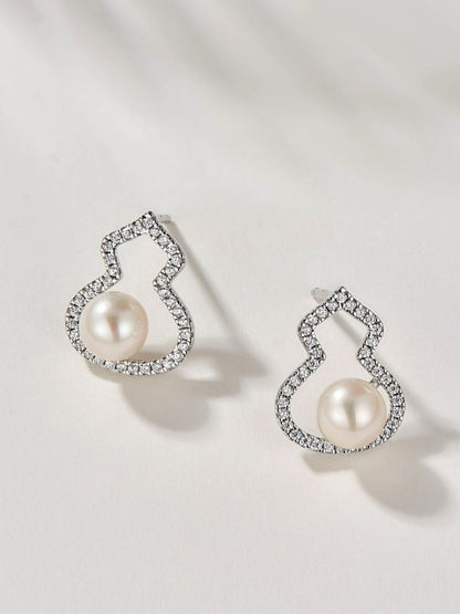 PEARL GOURD EARRINGS