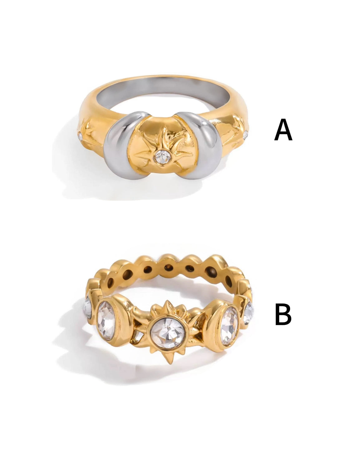SUN ZIRCON RING