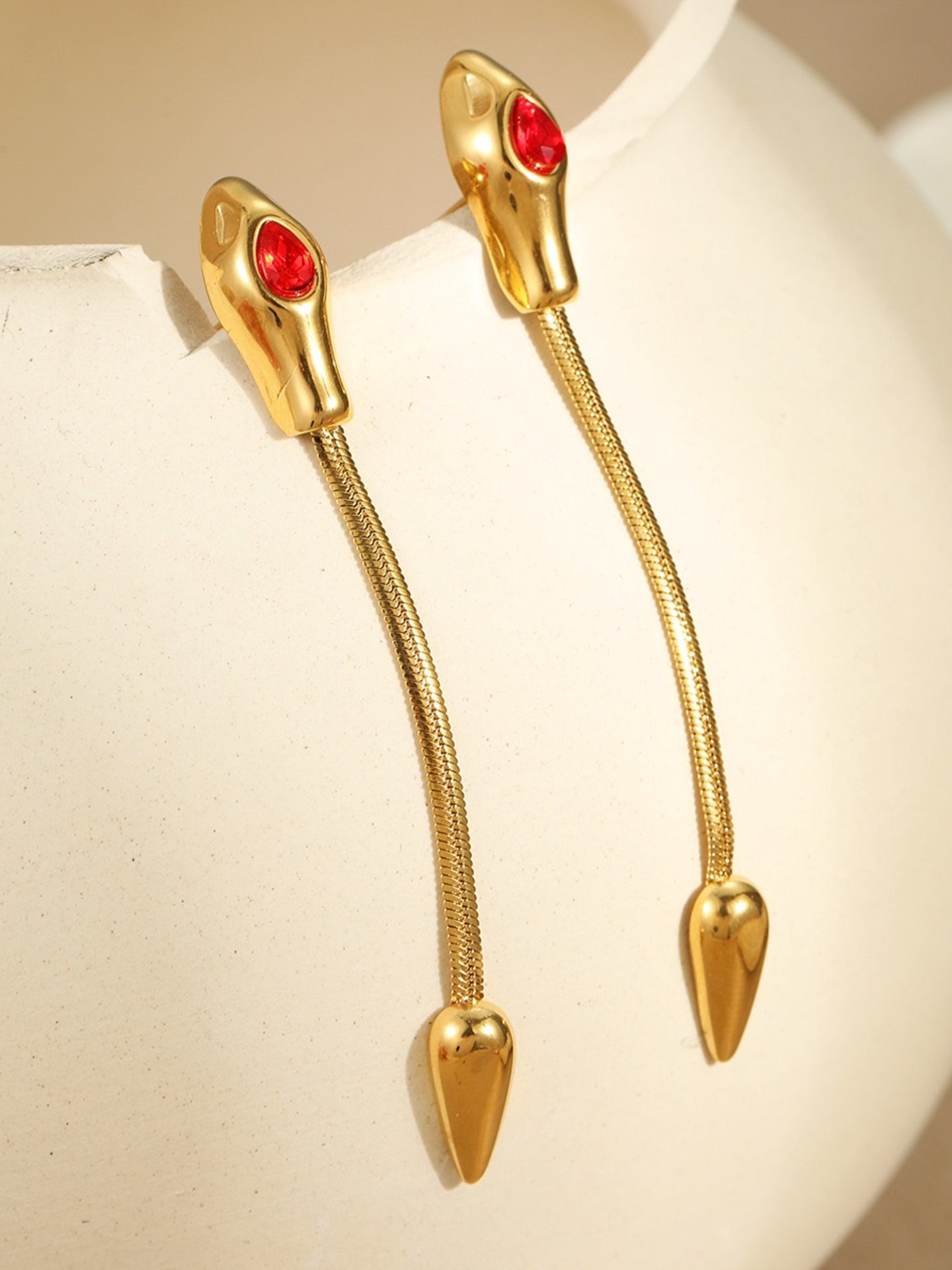 SERPENT'S EYE STUDS