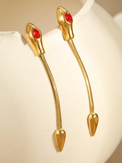 SERPENT'S EYE STUDS