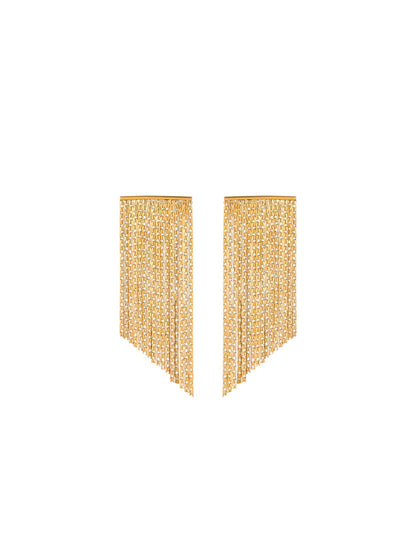 CHAIN FRINGE EARRINGS