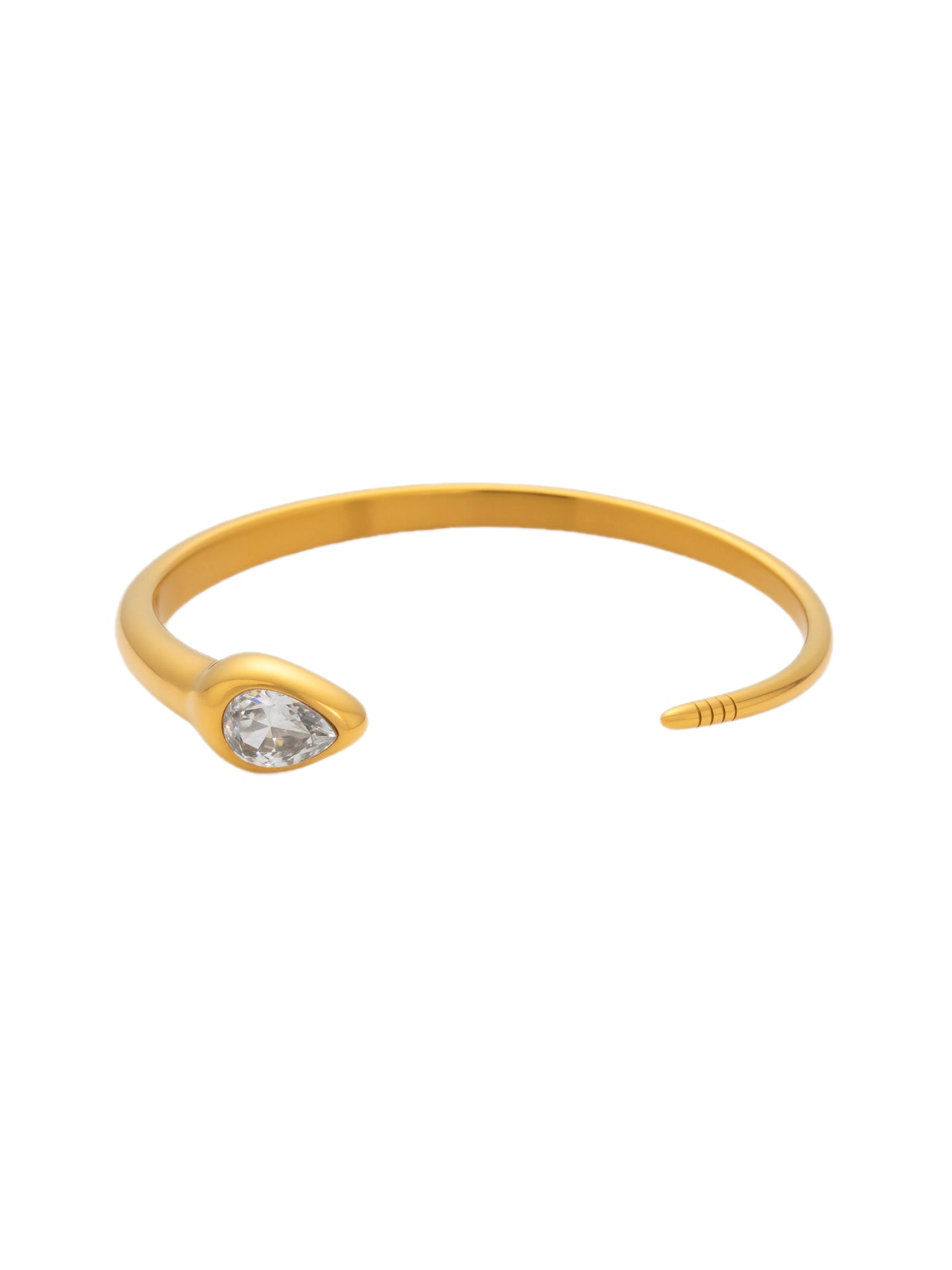 OPEN-END SERPENT BRACELET