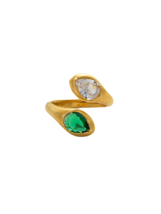 OPEN-END SERPENT RING