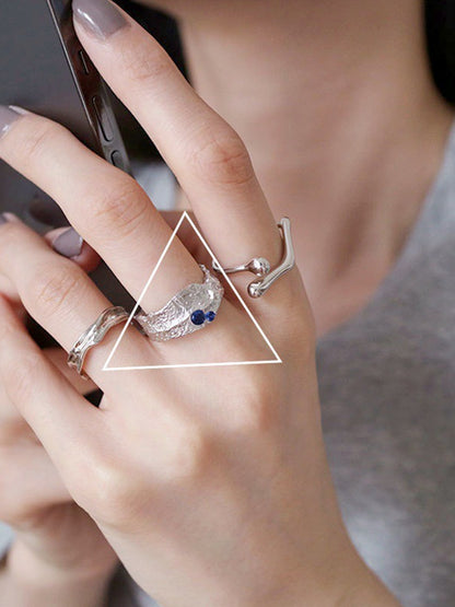 MOLTEN ZIRCON RING