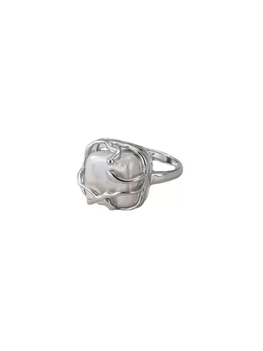 BAROQUE PEARL RING