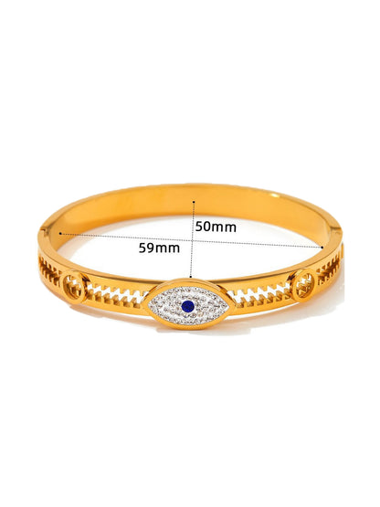EVIL EYE DIAMOND BRACELET