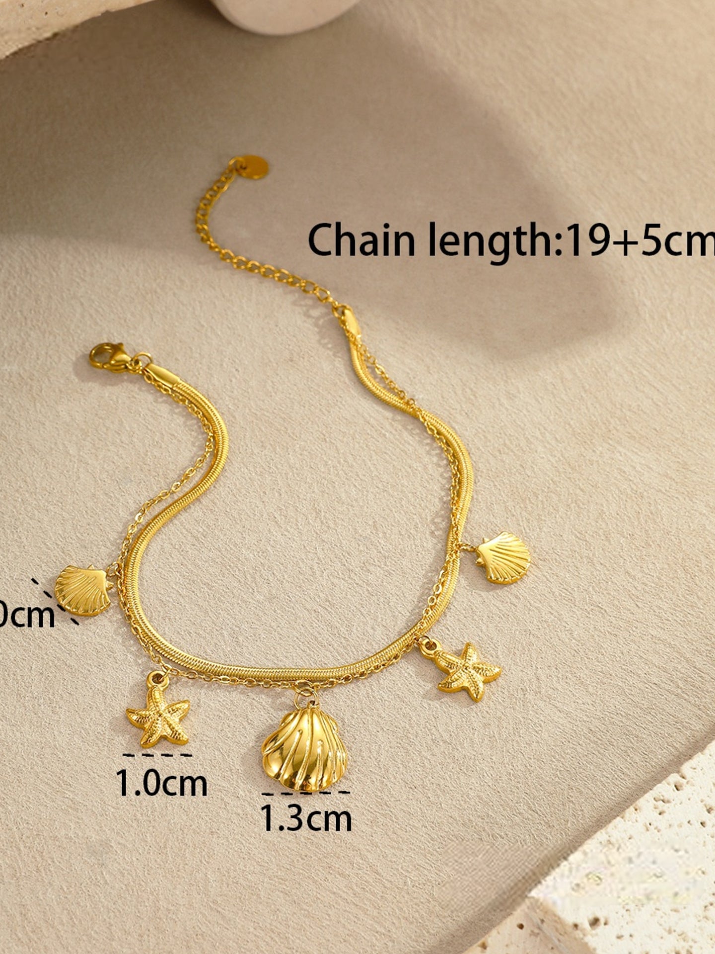 OCEAN WAVE ANKLET