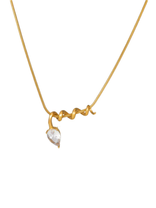 SERPENT COIL NECKLACE