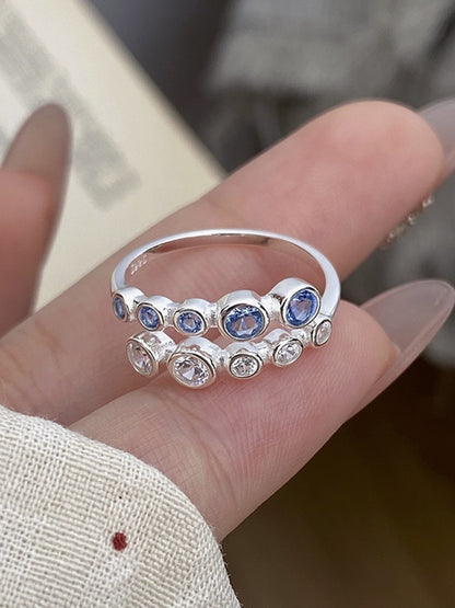 ZIRCON BUBBLE RING