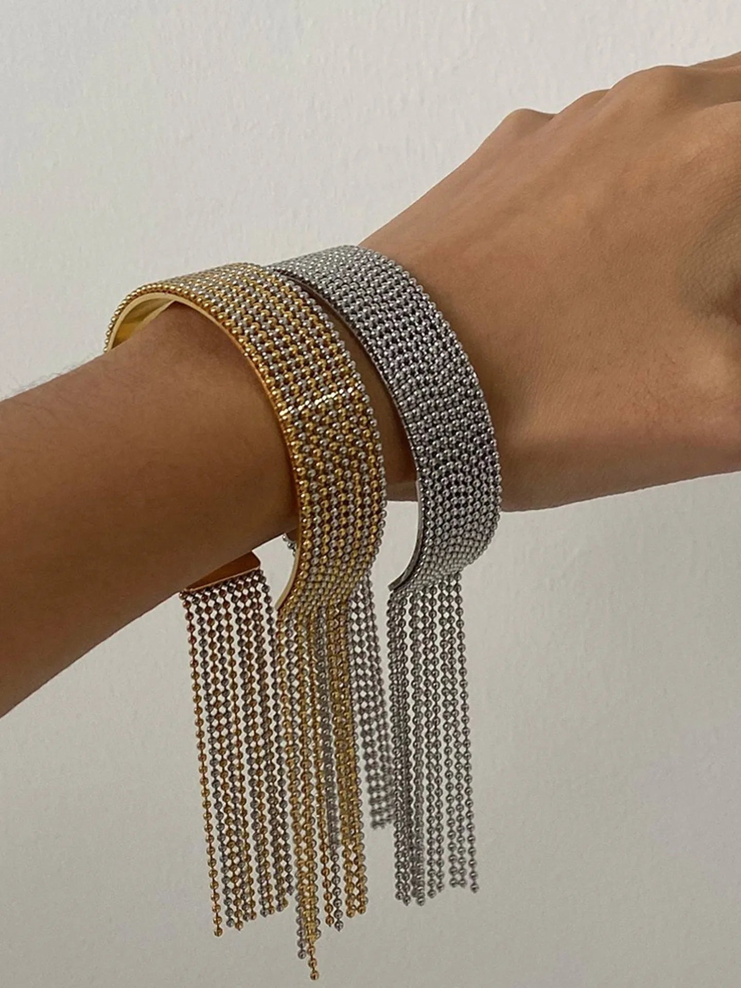 TASSEL OPEN BANGLE