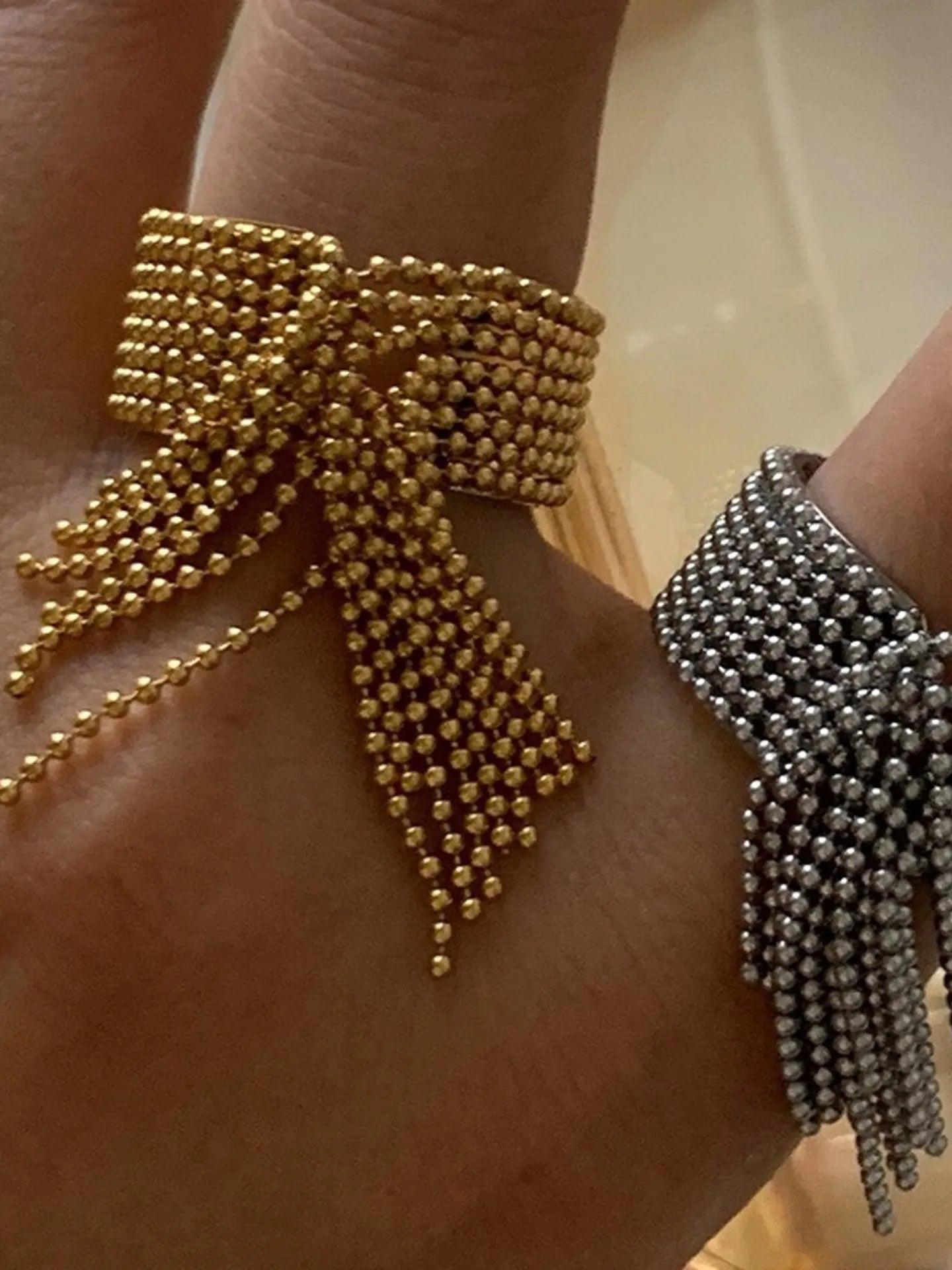 TASSEL OPEN RING