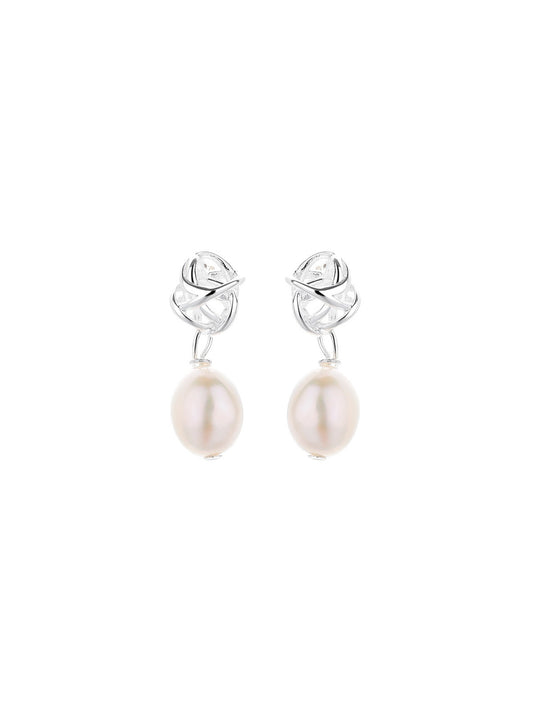 NATURAL PEARL EARRINGS