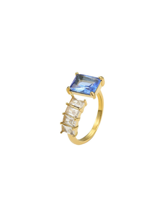 ZIRCON OPEN RING