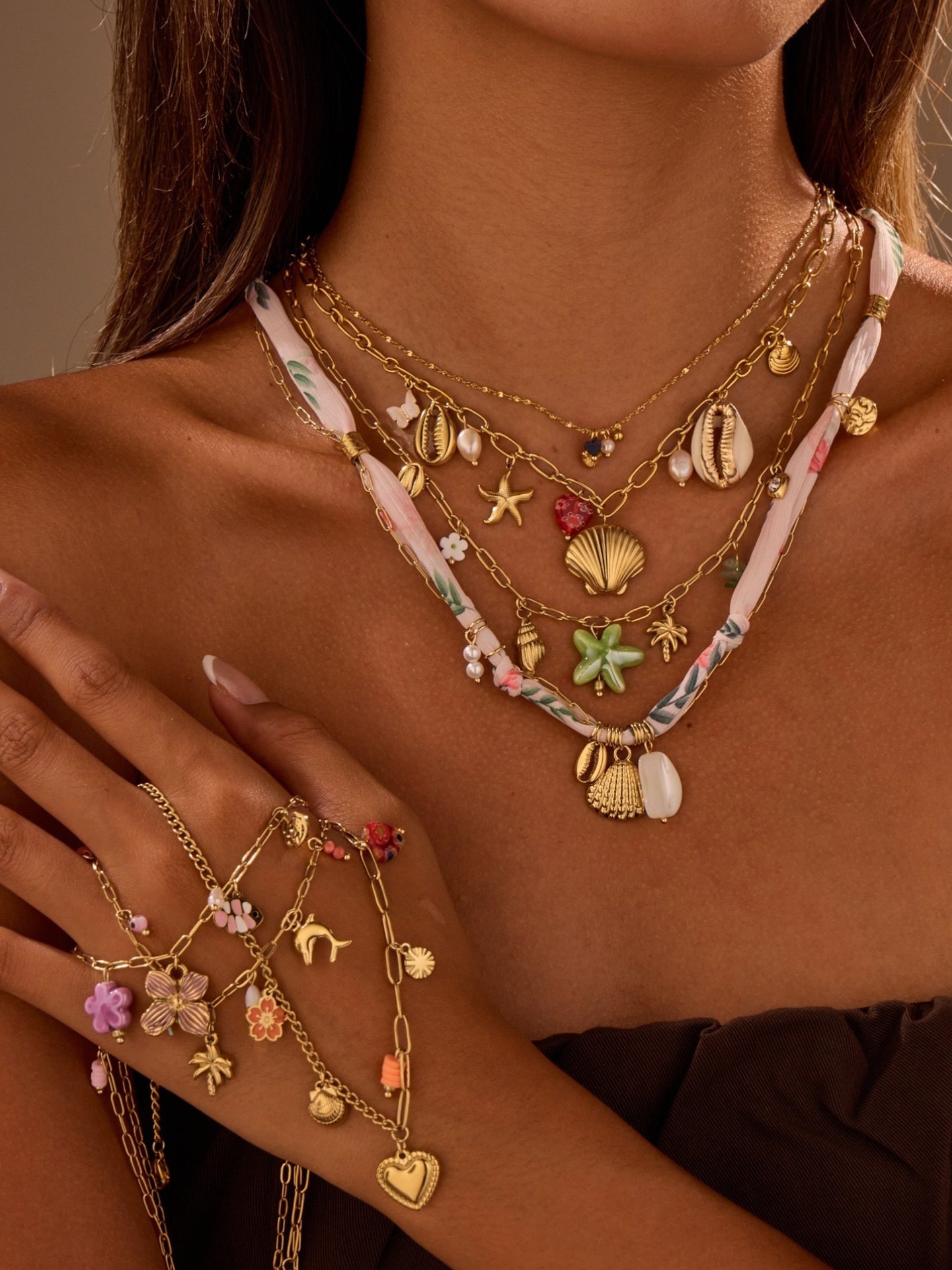 DOPAMINE STARFISH NECKLACE