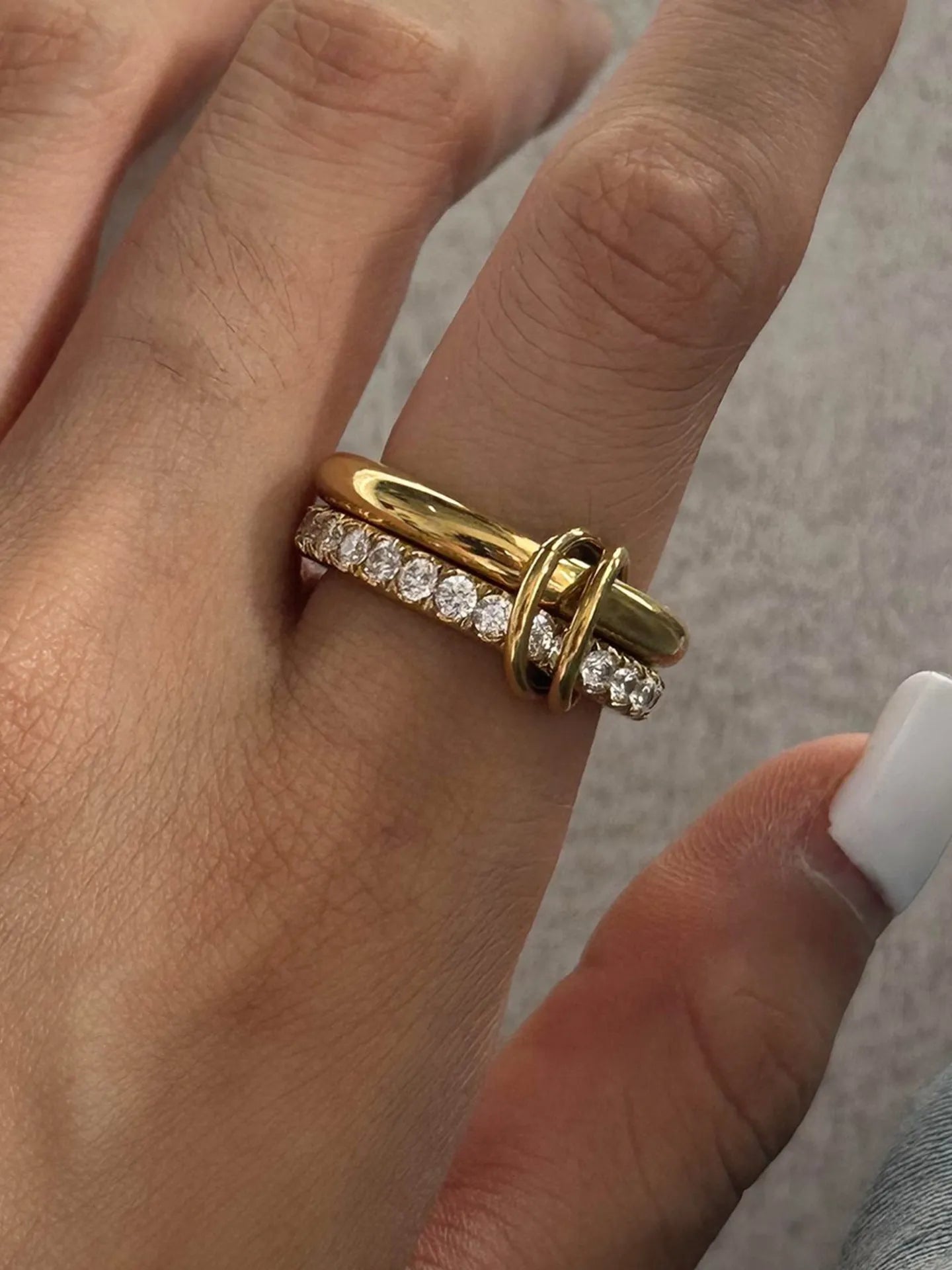 DOUBLE BAND RING