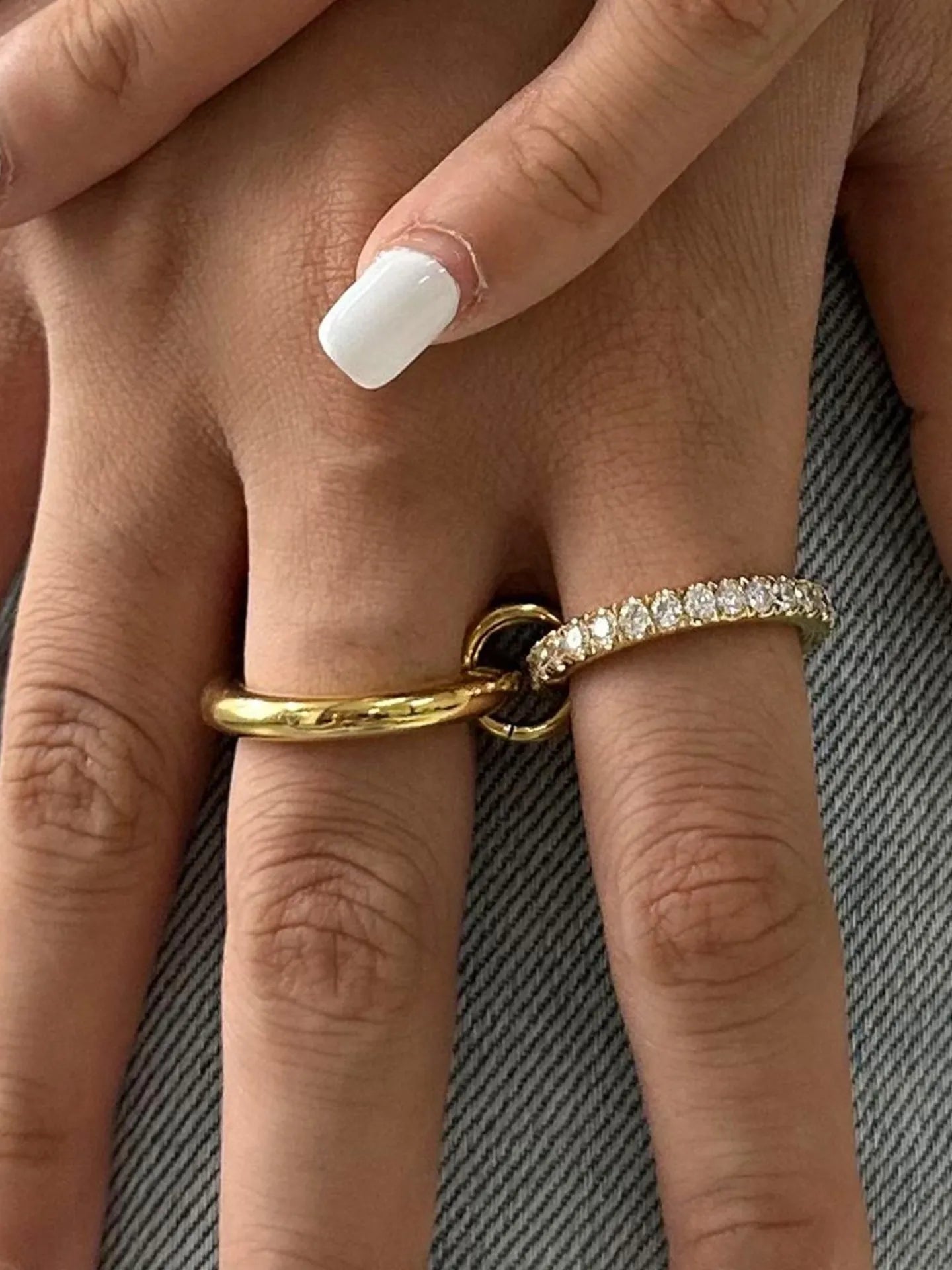 DOUBLE BAND RING