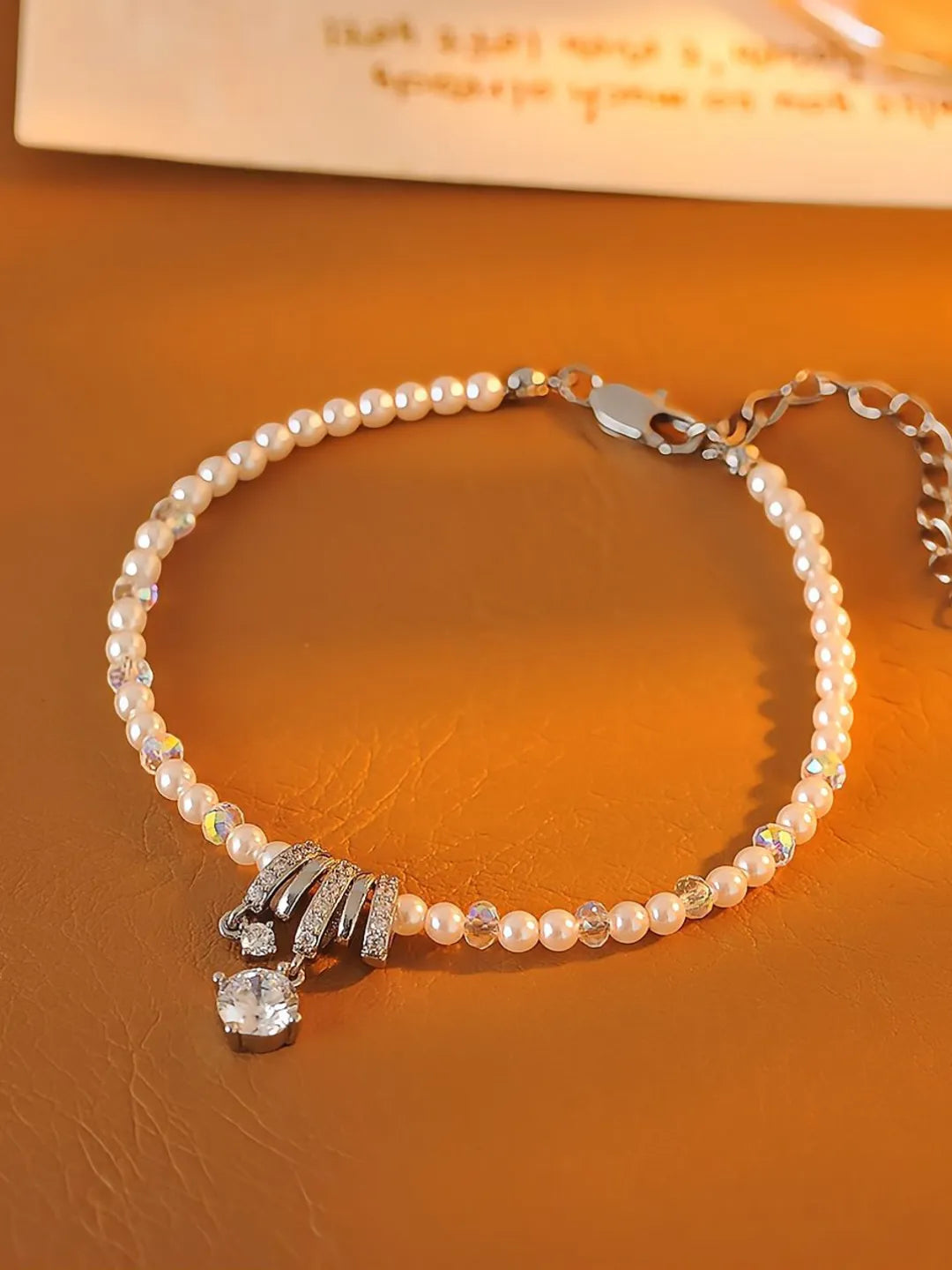 PEARL ZIRCON BRACELET