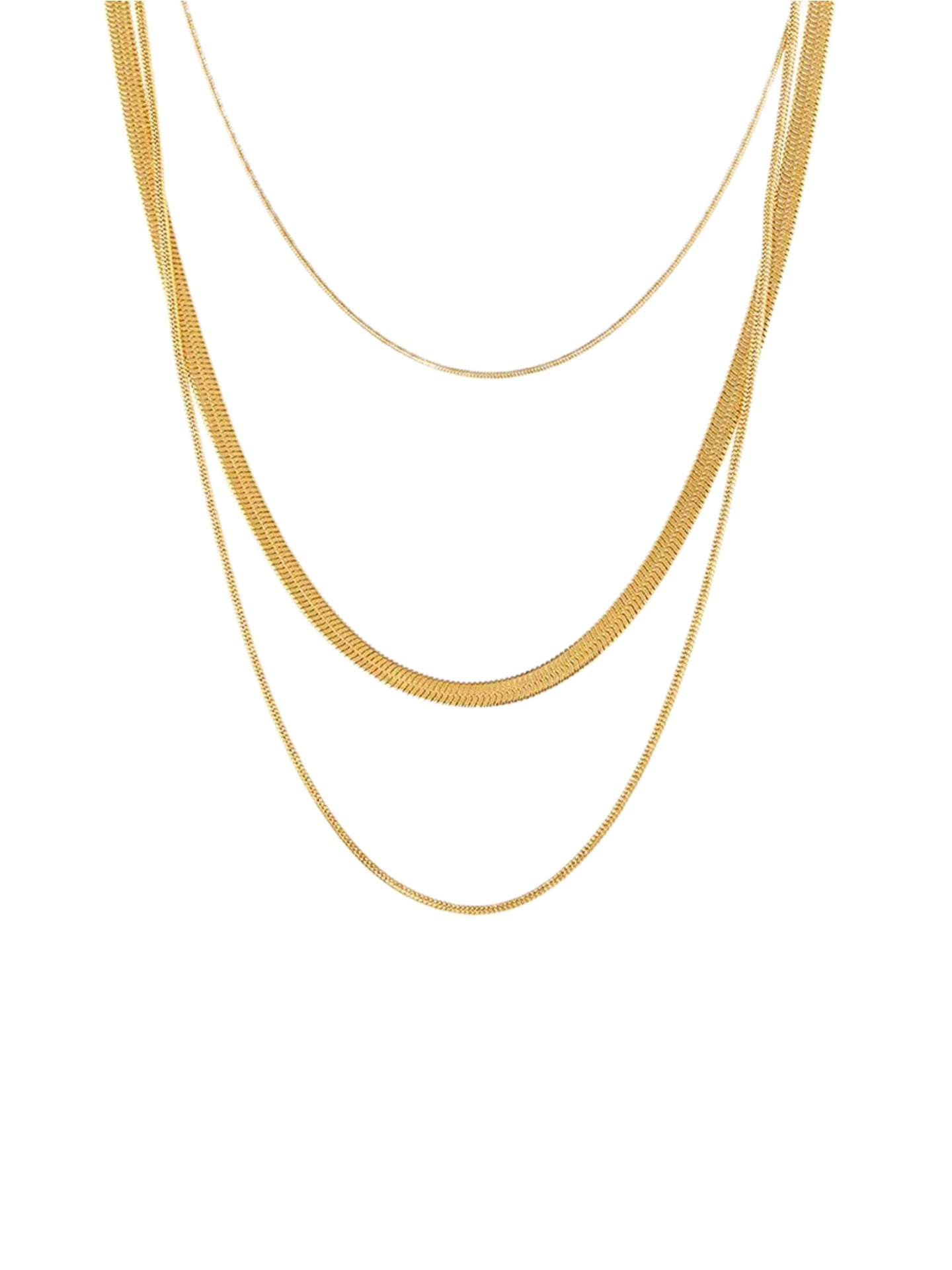 TRIPLE-LAYER SNAKE CHAIN