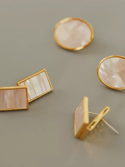 MOTHER-OF-PEARL EARRINGS