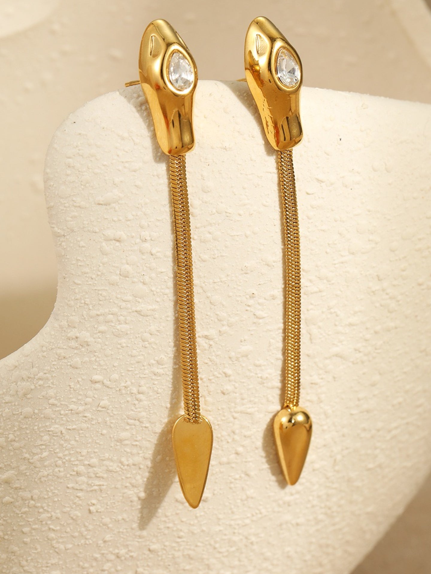 SERPENT'S EYE STUDS