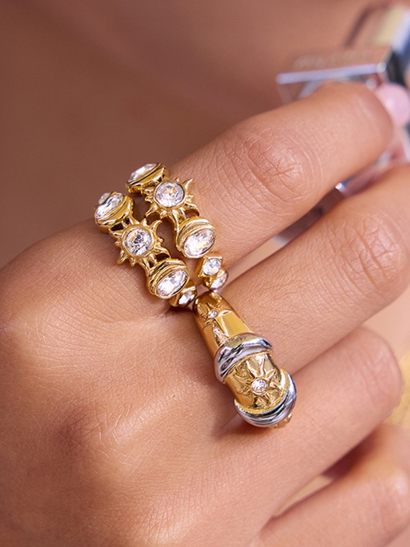 SUN ZIRCON RING