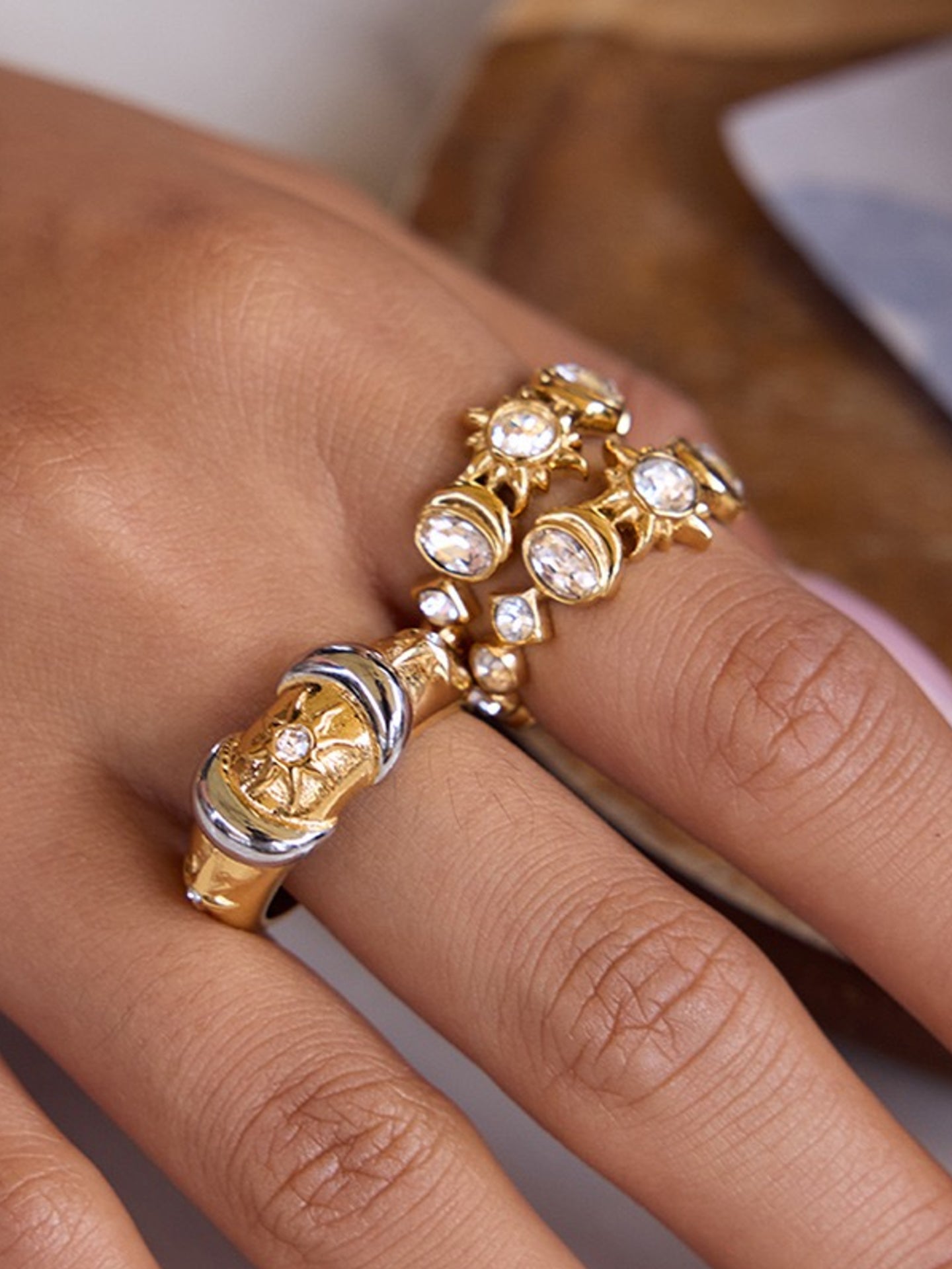 SUN ZIRCON RING