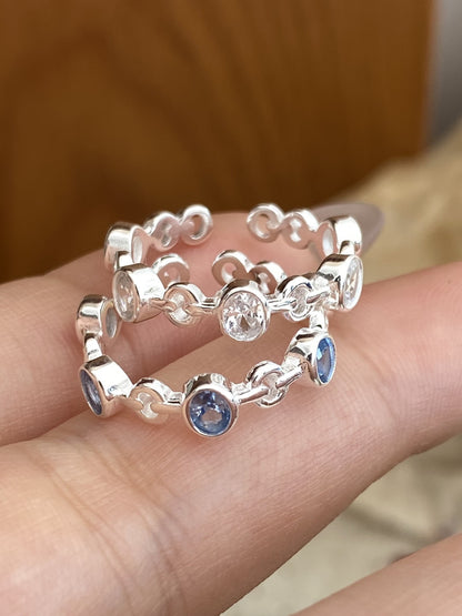 ZIRCON OPEN RING