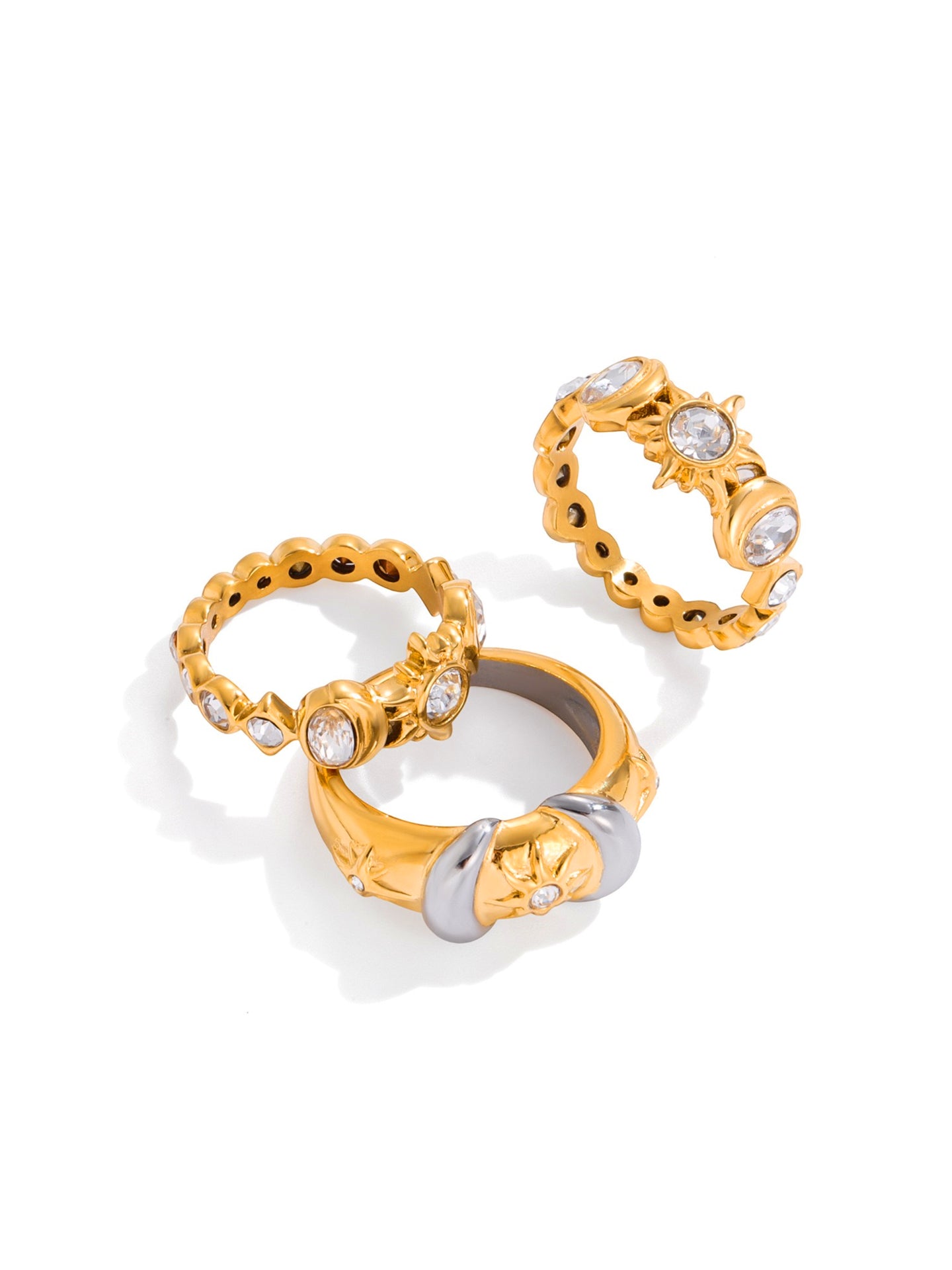 SUN ZIRCON RING