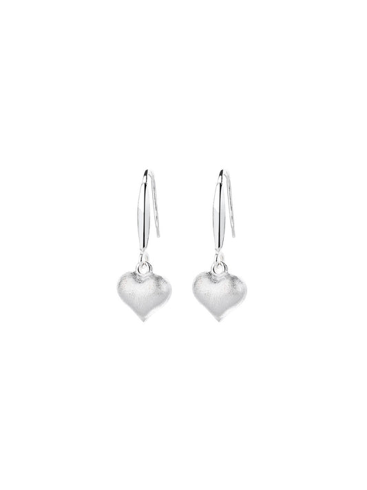 BRUSHED LOVE EARRINGS