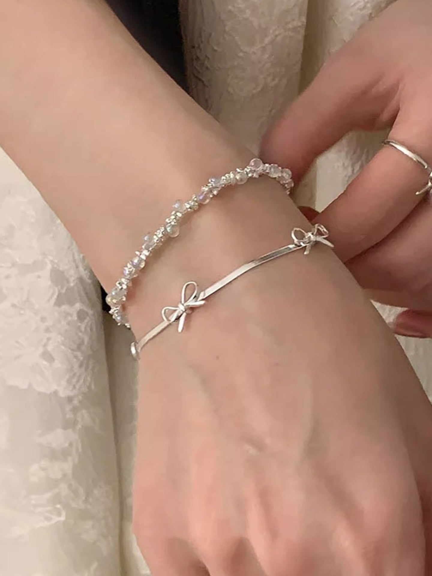 KNIFE BOW BRACELET