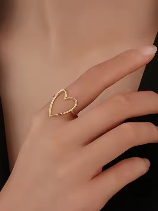 OPENWORK HEART RING