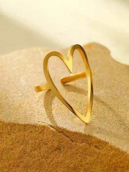 OPENWORK HEART RING