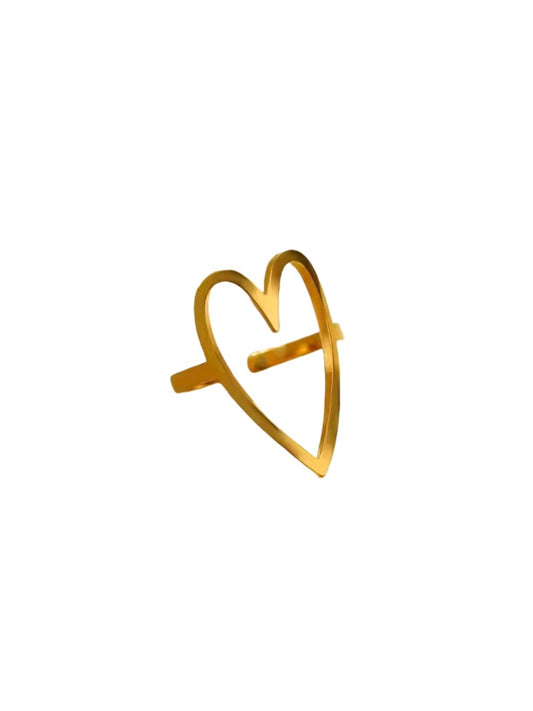 OPENWORK HEART RING