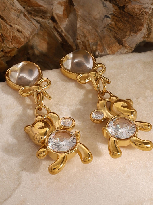 CUTE BEAR EARRINGS