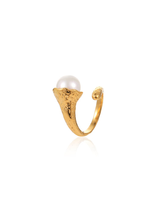 PEARL OPEN RING