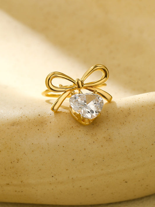 ZIRCON HEART RING