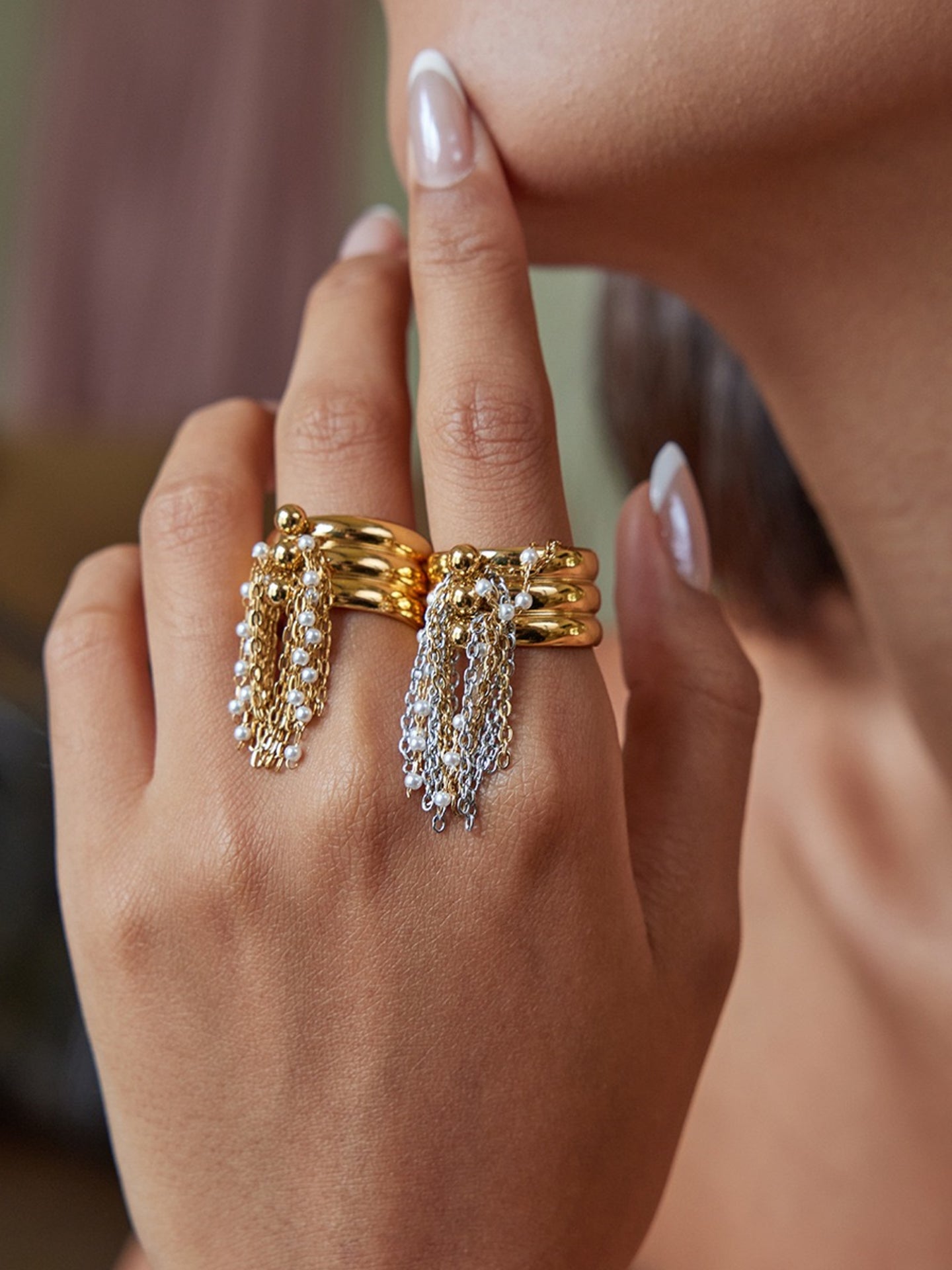 TASSEL GALAXY RING