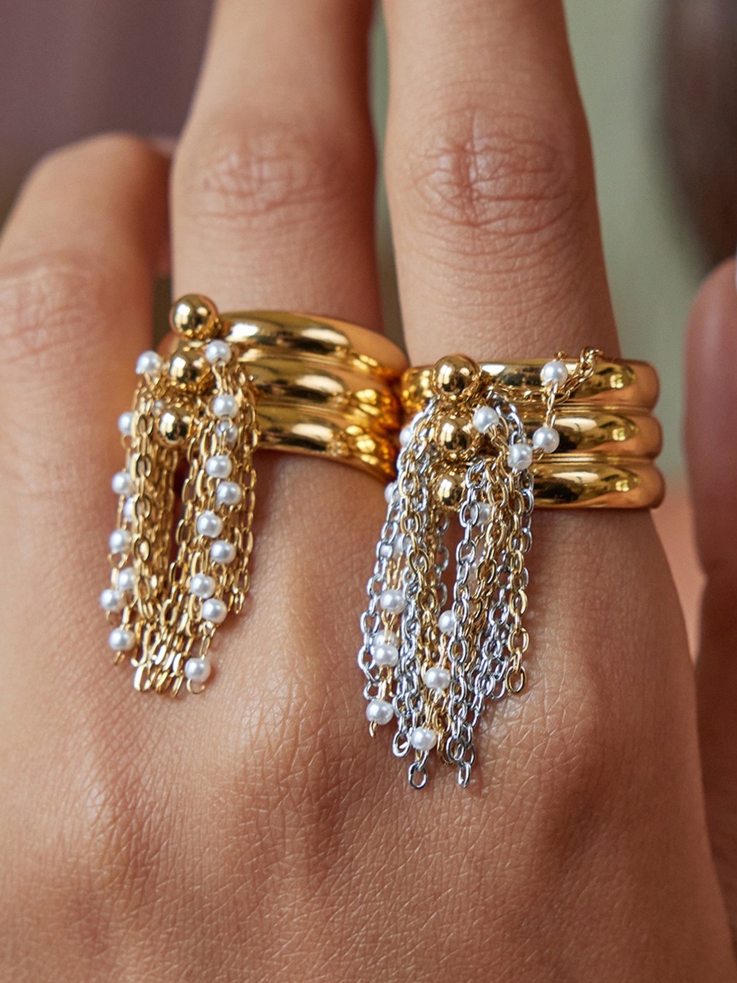 TASSEL GALAXY RING